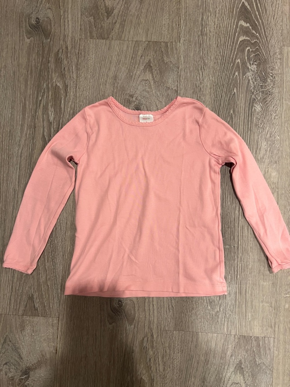 Hanna Andersson Light Pink Long Sleeve Tee